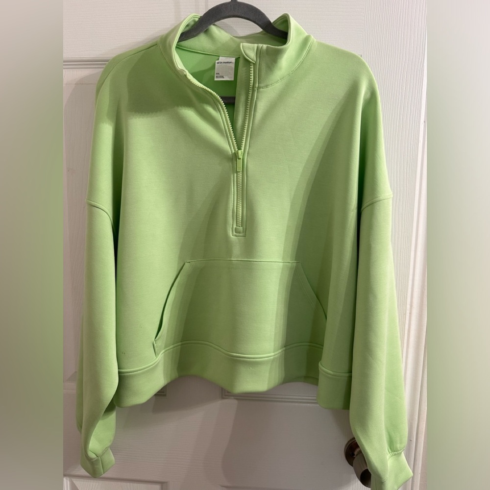 Target All in Motion half zip scuba sweatshirt, XXL
